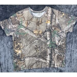 Realtree Camo T-Shirt Size 2XL Xtra All Over Print Hunting Tee Short Sleeve